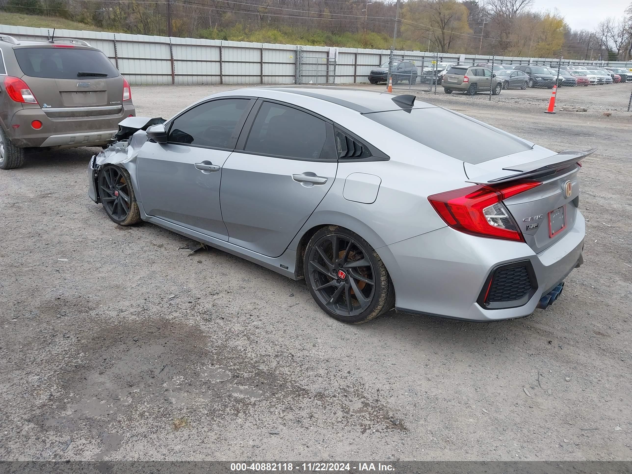 2018 Honda Civic VIN 2HGFC1E50JH701292 IAAI salvage auction — Front End, Salvage Title, sold $5,625 on 2025-08-21 (photo 3)