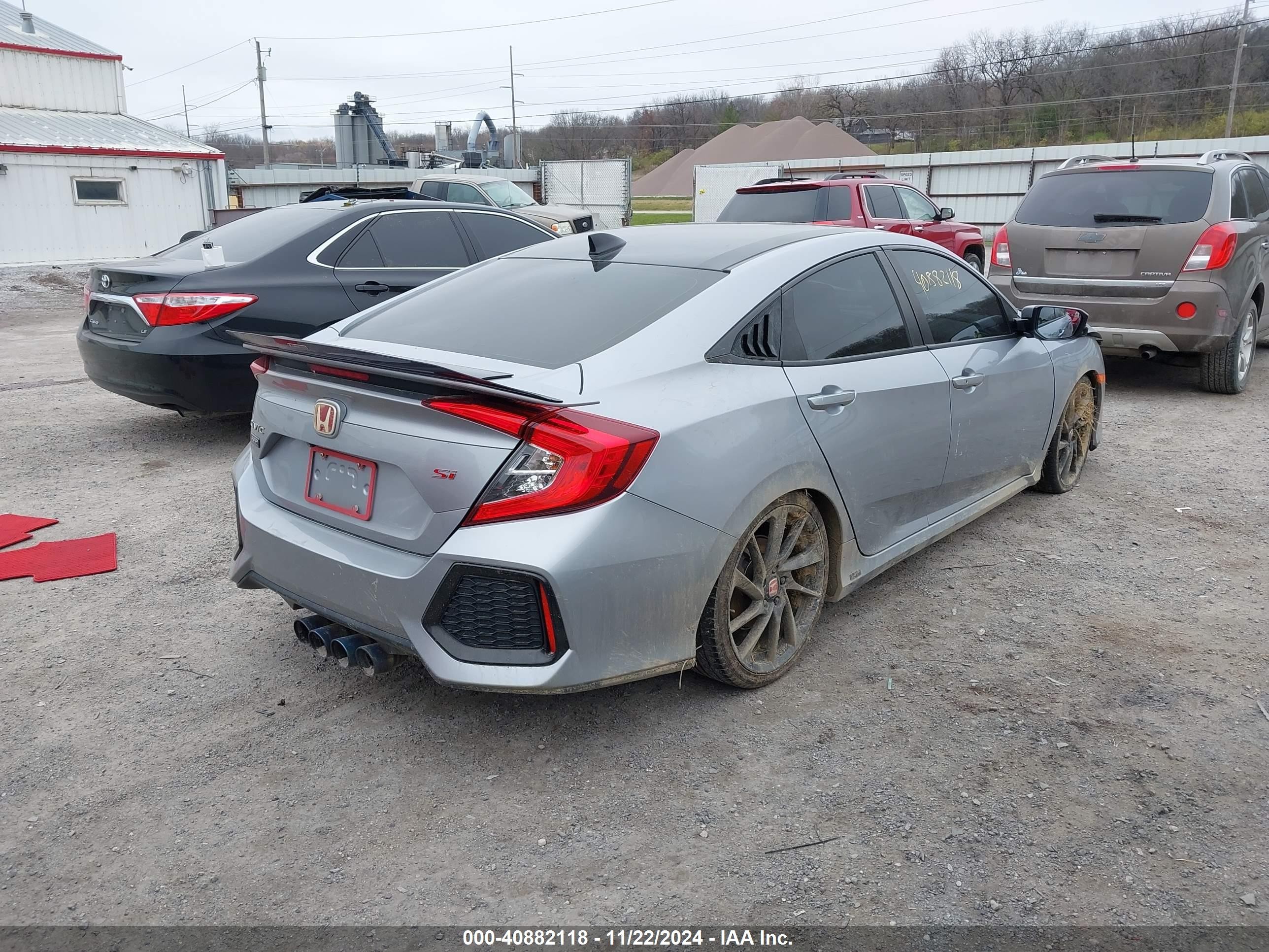 2018 Honda Civic VIN 2HGFC1E50JH701292 IAAI salvage auction — Front End, Salvage Title, sold $5,625 on 2025-08-21 (photo 4)