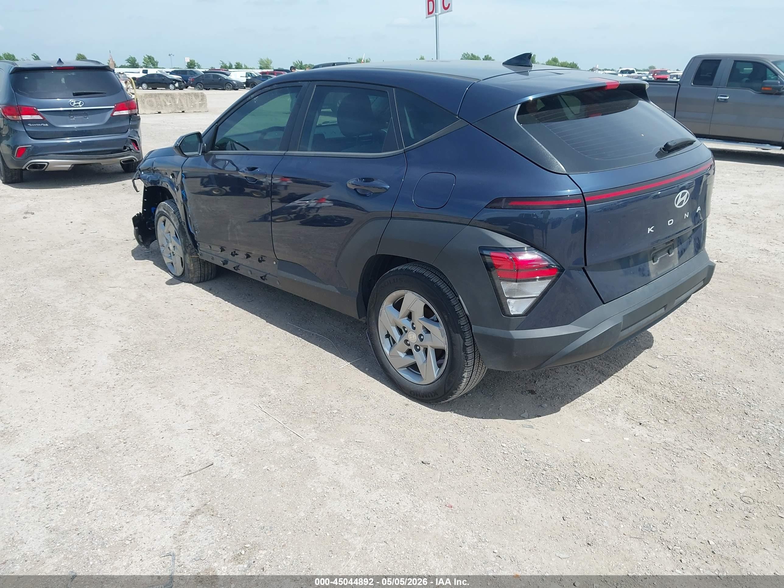 2025 Hyundai Kona VIN KM8HA3AB2SU273840 IAAI salvage auction — Front End, Original (Texas), sold $6,400 on 2026-07-06 (photo 3)