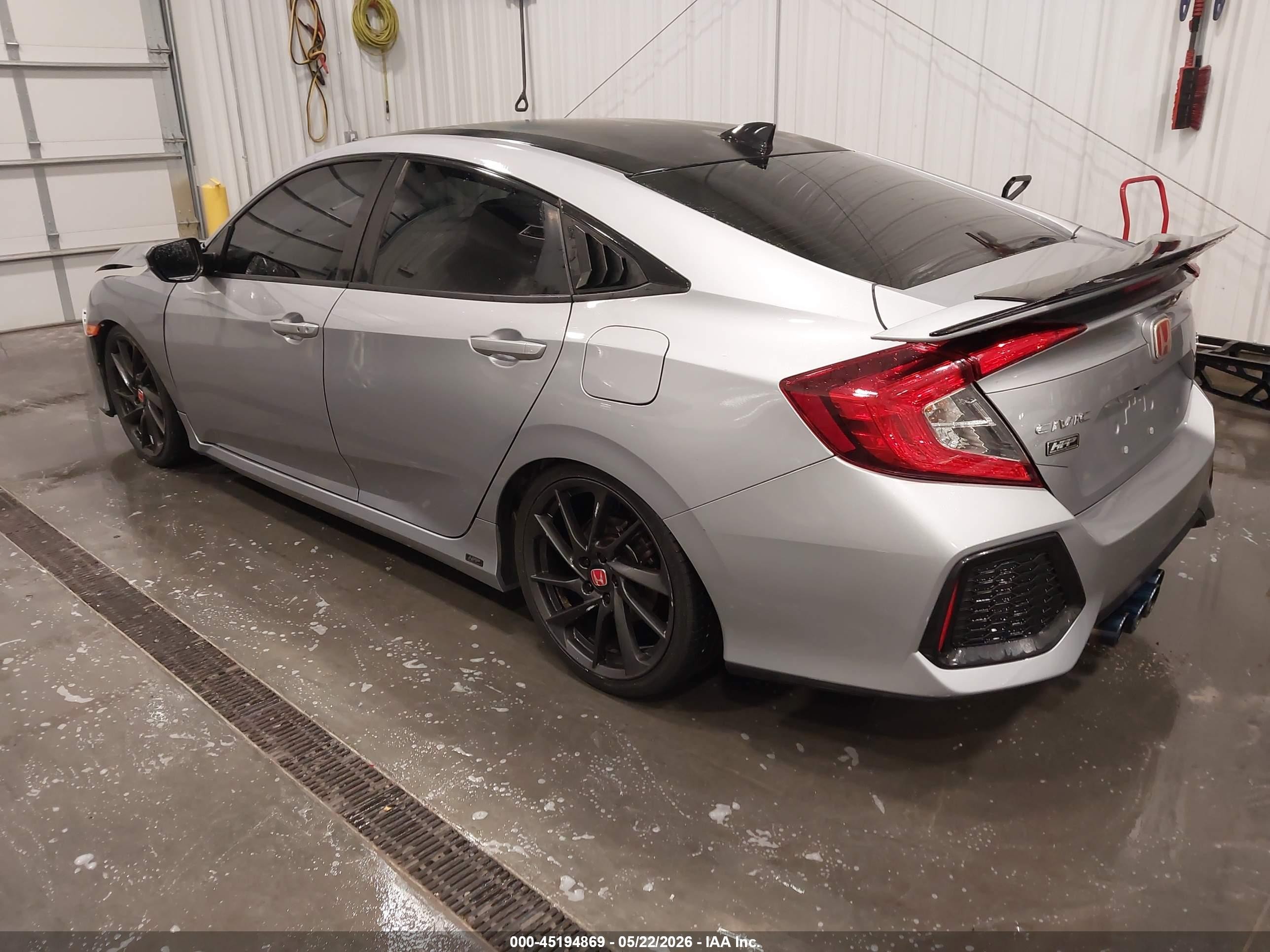 2018 Honda Civic VIN 2HGFC1E50JH701292 IAAI salvage auction — Front End, Certificate Of Title (Nebraska), sold $4,500 on 2026-07-06 (photo 3)