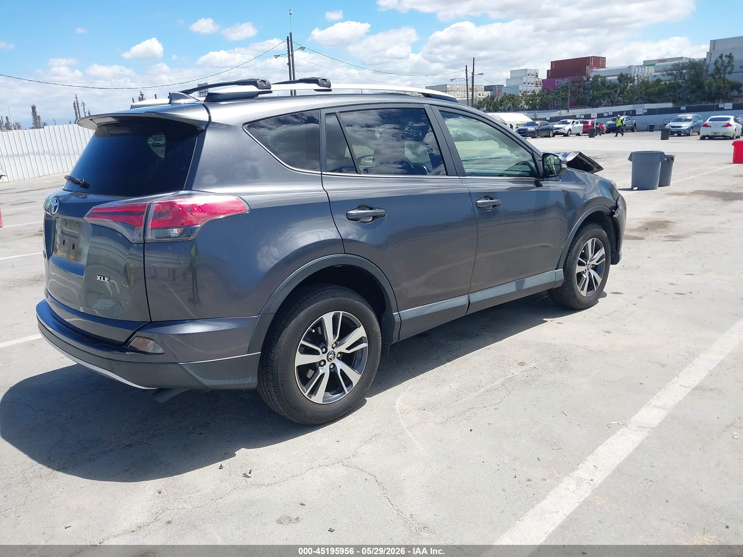 2016 Toyota RAV4 VIN JTMWFREVXGJ068487 IAAI salvage auction — Front End, Salvage (California), sold $4,050 on 2026-07-05 (photo 4)