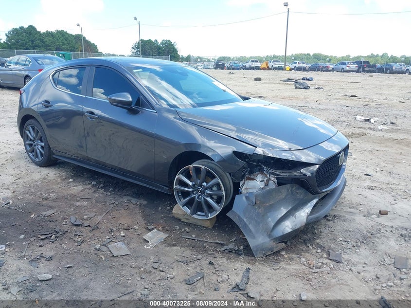 2023 MAZDA MAZDA3 VIN JM1BPALM3P1614019 COPART salvage auction — Front End, Salvage (Georgia), sold $5,800 on 2024-11-14 (photo 1)