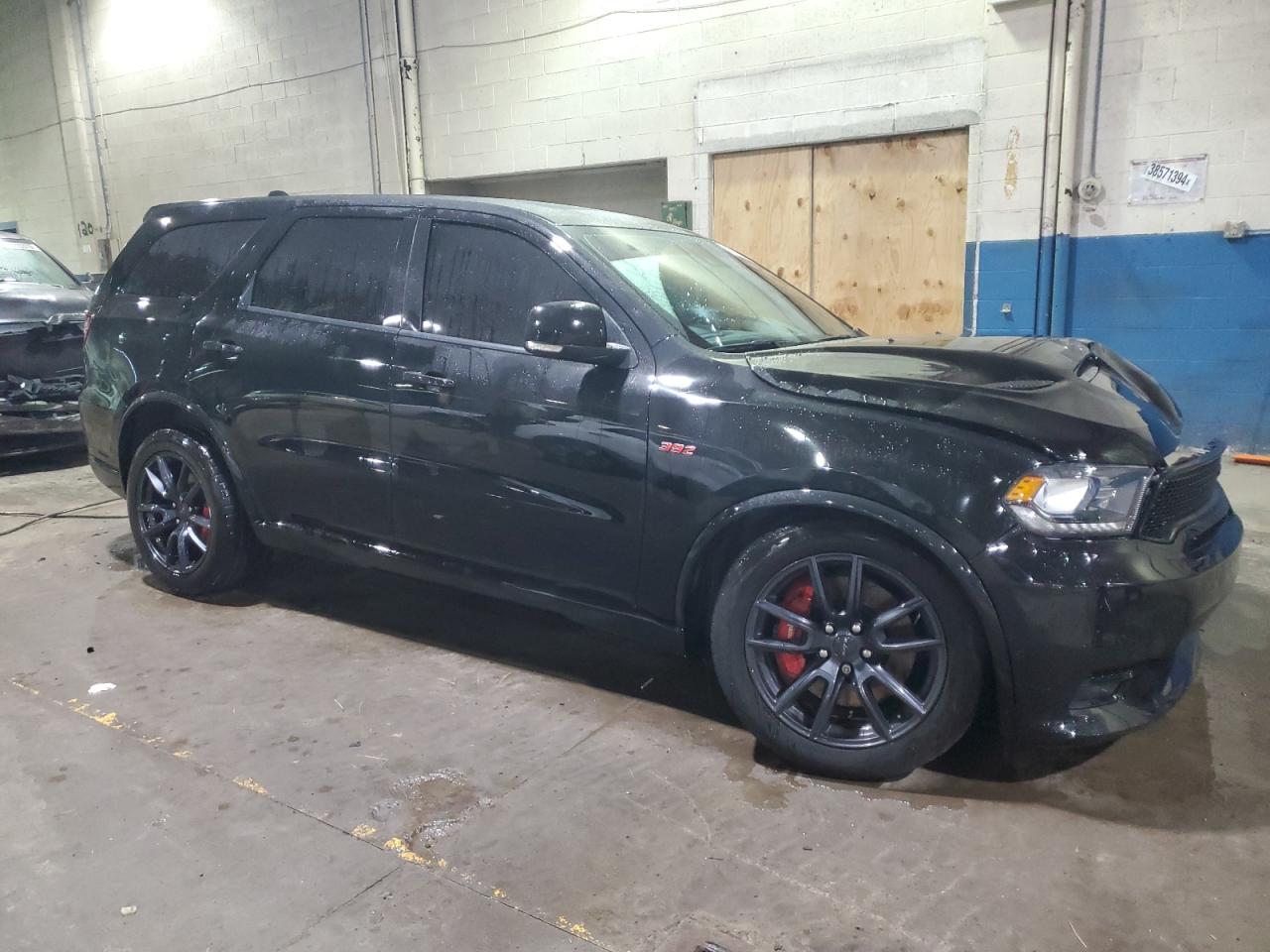 2018 Dodge Durango VIN 1C4SDJGJ5JC142975 COPART salvage auction — Front End, MI - SCRAP CERTIFICATE OF TITLE, sold $7,000 on 2026-06-30 (photo 4)