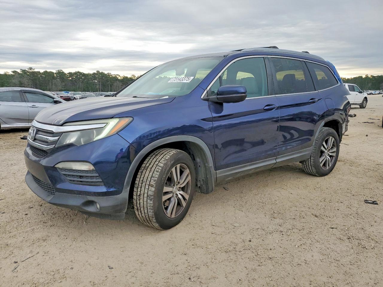 2016 Honda Pilot VIN 5FNYF5H54GB001503 COPART salvage auction — Rear End, SC - CERT OF TITLE-SALVAGE, sold $1,550 on 2026-06-29 (photo 1)