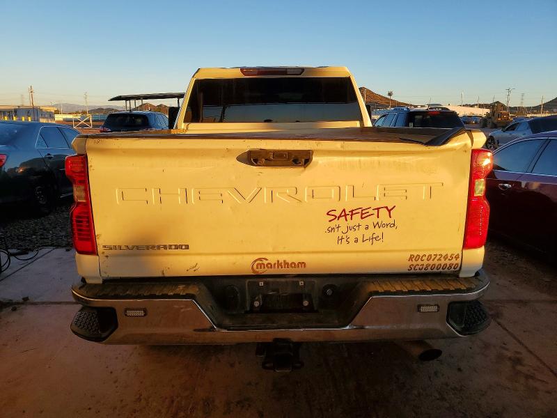 2021 Chevrolet Silverado VIN 1GC5WLE77MF143610 COPART salvage auction — FRONT END, Az - Cert Of Title - Salvage, sold $9,500 on 2026-07-02 (photo 6)