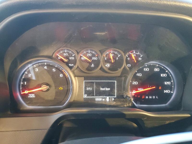 2021 Chevrolet Silverado VIN 1GC5WLE77MF143610 COPART salvage auction — FRONT END, Az - Cert Of Title - Salvage, sold $9,500 on 2026-07-02 (photo 9)