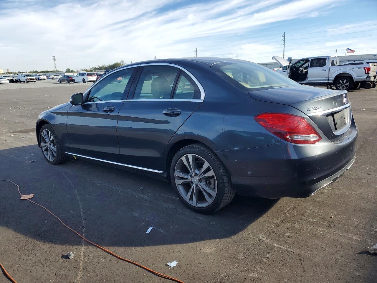 2015 Mercedes-Benz C-Class VIN 55SWF4KB4FU032554 COPART salvage auction — Front End, FL - CERT OF TITLE SLVG REBUILDABLE, sold $4,100 on 2026-07-06 (photo 2)