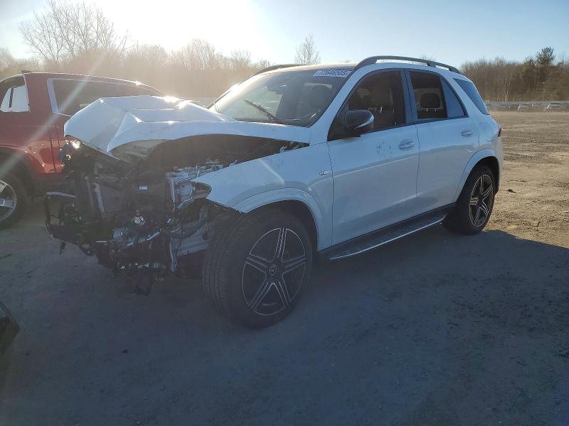 2025 Mercedes-Benz GLE-Class VIN 4JGFB4GB5SB454749 COPART salvage auction — Front End, MA - CERT OF TITLE-SALVAGE, sold $21,500 on 2026-04-01 (photo 1)