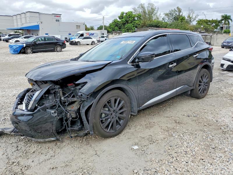 2024 Nissan Murano VIN 5N1AZ2CJ0RC108085 COPART salvage auction — FRONT END, FL - CERTIFICATE OF DESTRUCTION, sold $3,950 on 2026-07-03 (photo 1)
