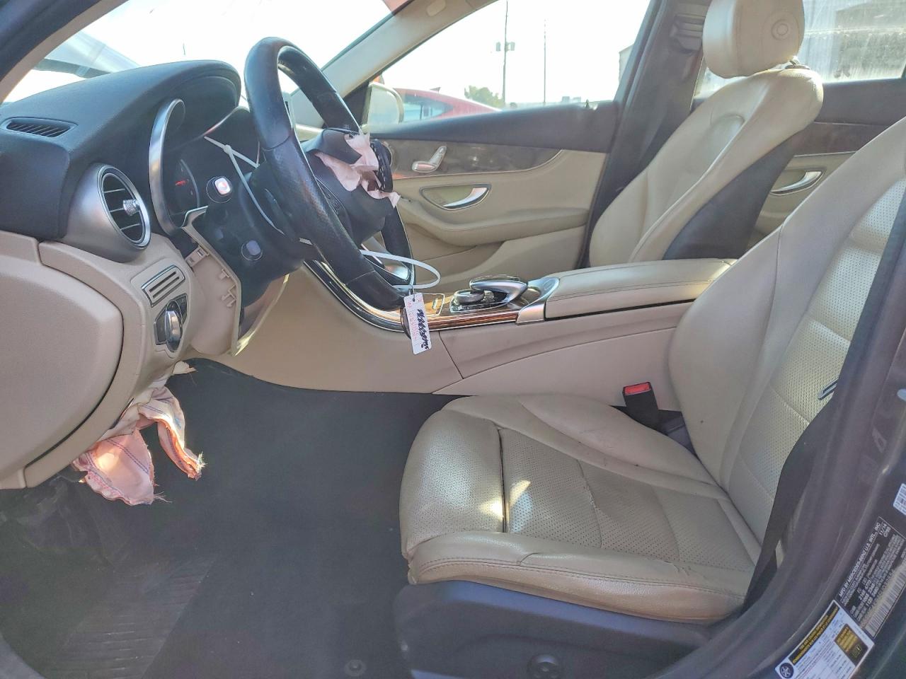 2015 Mercedes-Benz C-Class VIN 55SWF4KB4FU032554 COPART salvage auction — Front End, FL - CERT OF TITLE SLVG REBUILDABLE, sold $4,100 on 2026-07-06 (photo 7)