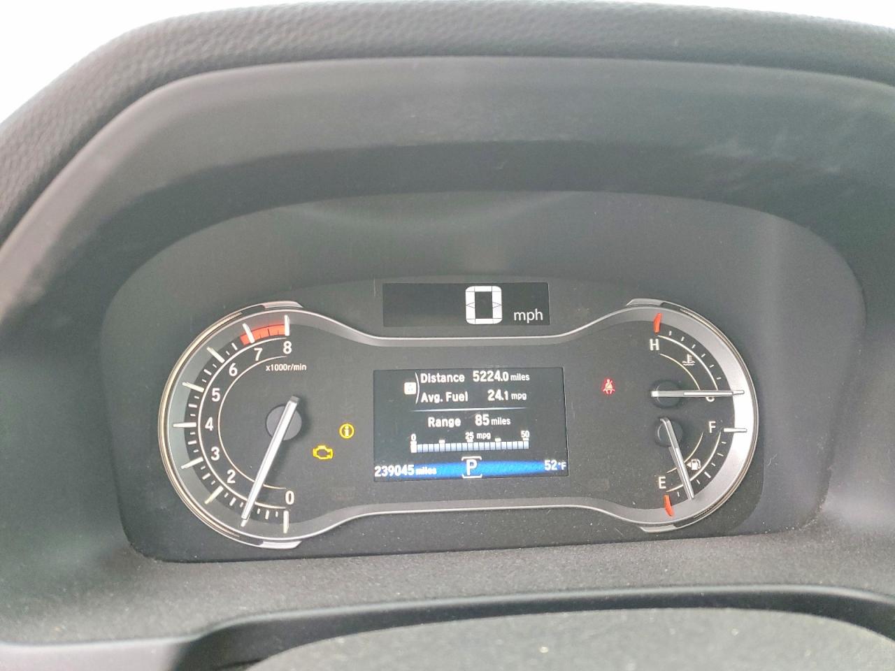 2016 Honda Pilot VIN 5FNYF5H54GB001503 COPART salvage auction — Rear End, SC - CERT OF TITLE-SALVAGE, sold $1,550 on 2026-06-29 (photo 9)