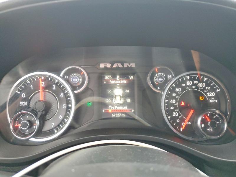 2021 Ram 1500 VIN 1C6SRFMTXMN546181 COPART salvage auction — REJECTED REPAIR, Ct - Cert Of Title-Salvage, sold $7,600 on 2026-07-02 (photo 9)
