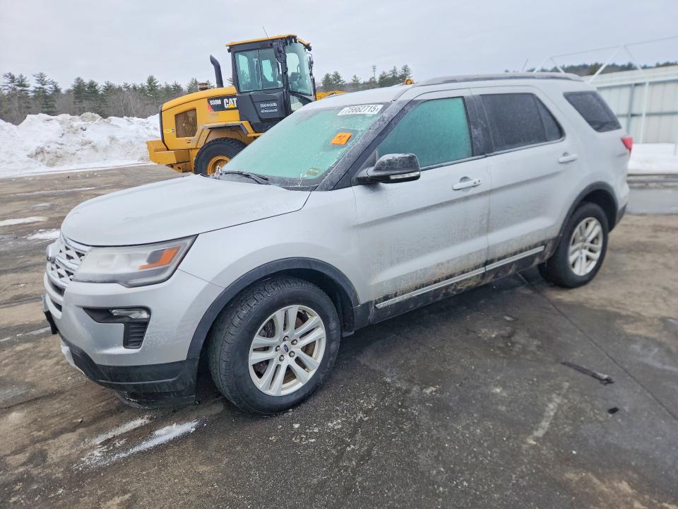 2018 Ford Explorer VIN 1FM5K8D86JGC89663 COPART salvage auction — VANDALISM, Me - Cert Of Title-Salvage Collisio, sold $2,350 on 2026-07-03 (photo 1)
