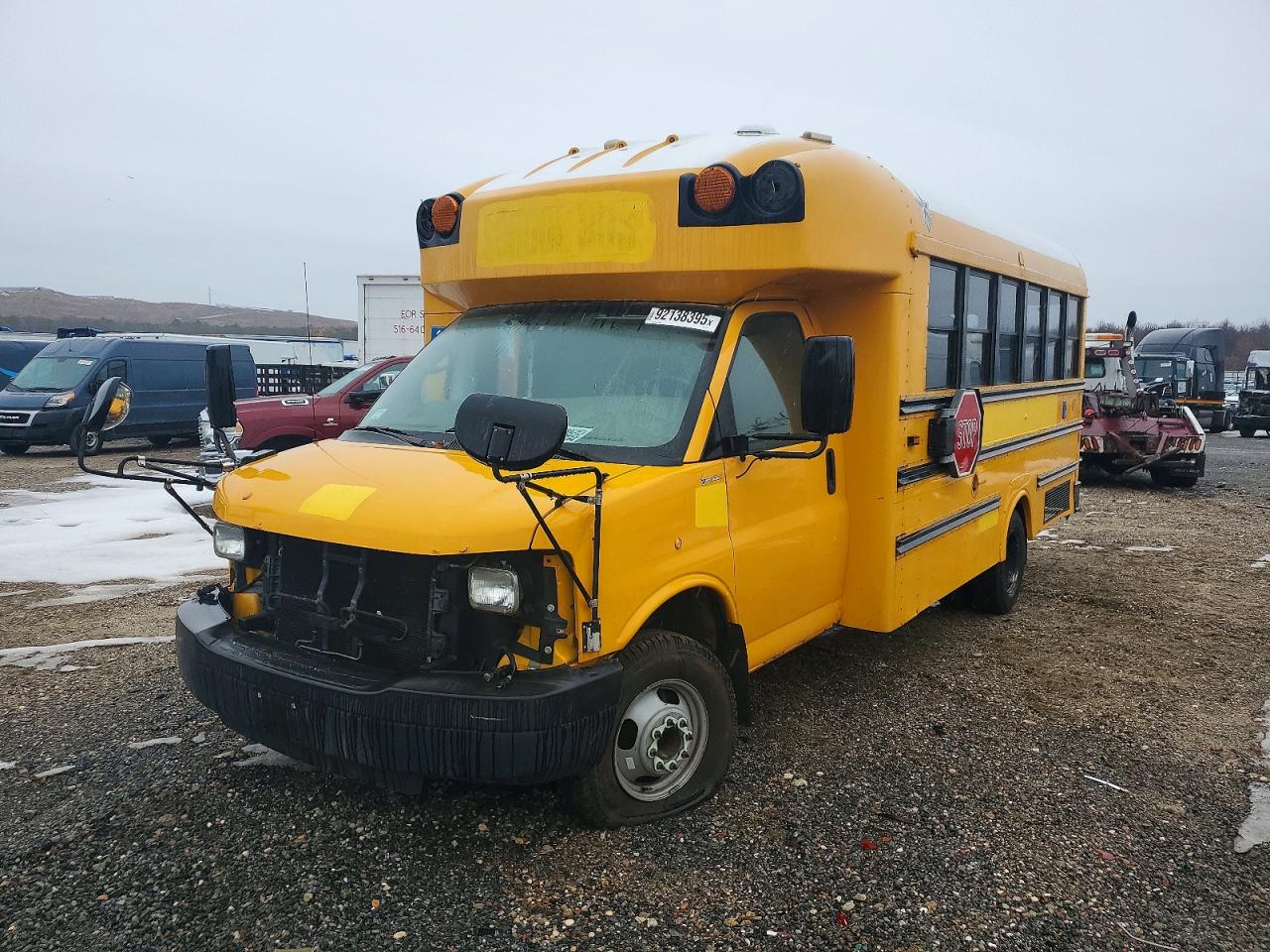 2012 Chevrolet Express 2500 VIN 1GB3G3BG6C1181984 COPART salvage auction — Front End, NY - CERTIFICATE OF TITLE, sold $1,400 on 2026-07-06 (photo 2)