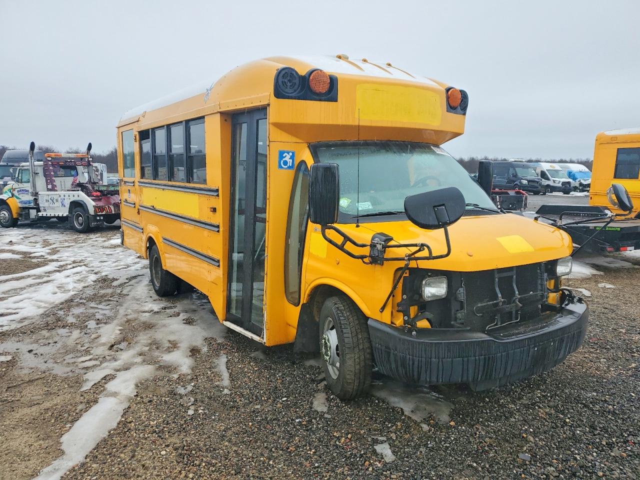 2012 Chevrolet Express 2500 VIN 1GB3G3BG6C1181984 COPART salvage auction — Front End, NY - CERTIFICATE OF TITLE, sold $1,400 on 2026-07-06 (photo 1)