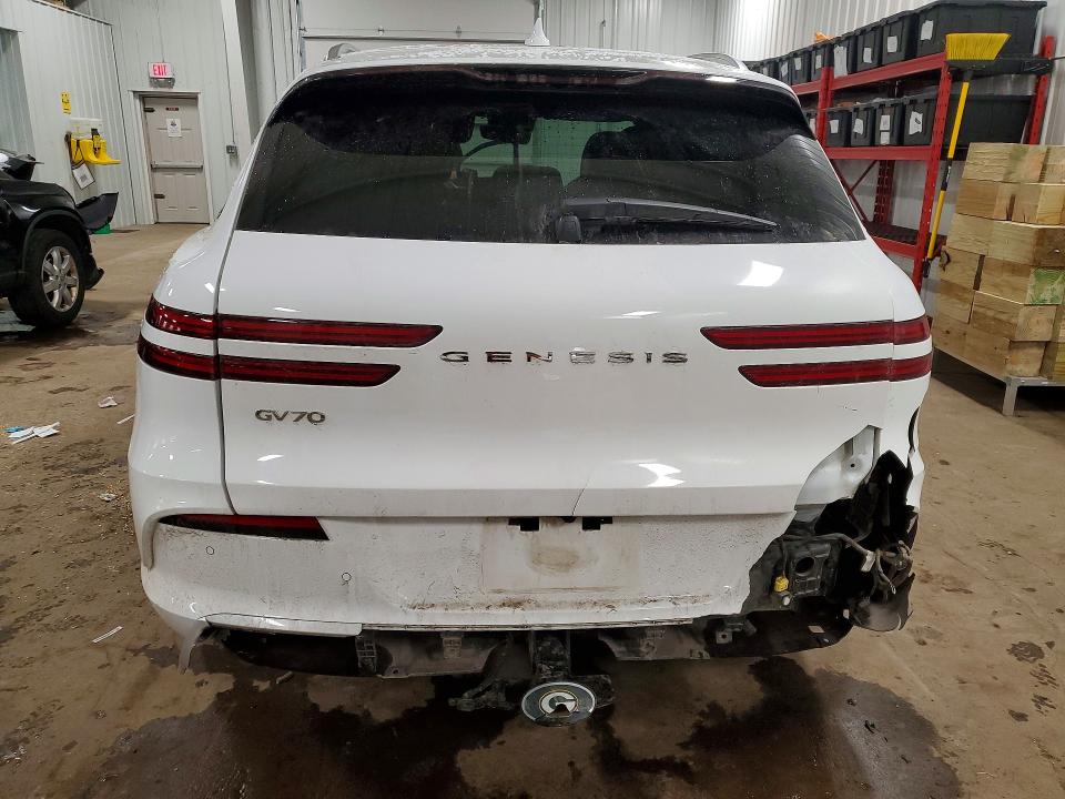 2025 Genesis Gv70 VIN 5NMMCET1XSH003968 COPART salvage auction — SIDE, Mn - Cert Of Title-Salvage, sold $11,600 on 2026-07-02 (photo 6)