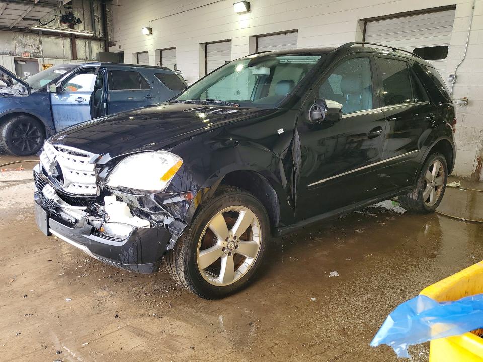 2010 Mercedes-benz M-klasse VIN 4JGBB8GB0AA576932 COPART salvage auction — FRONT END, Il - Salvage Certificate, sold $875 on 2026-07-03 (photo 1)