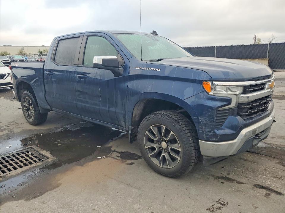 2022 Chevrolet Silverado VIN 1GCPDKEK6NZ558883 COPART salvage auction — FRONT END, Fl - Certificate Of Title, sold $11,700 on 2026-07-02 (photo 4)