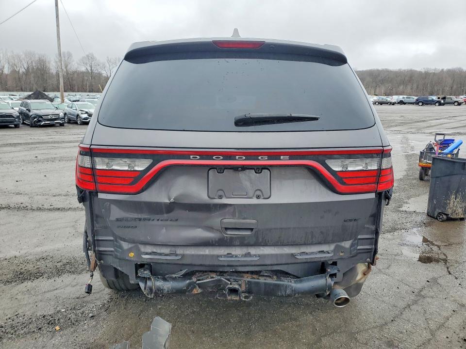 2017 Dodge Durango VIN 1C4RDJDG6HC639356 COPART salvage auction — REAR END, Ny - Mv-907A Salvage Certificate (P), sold $4,100 on 2026-07-02 (photo 6)