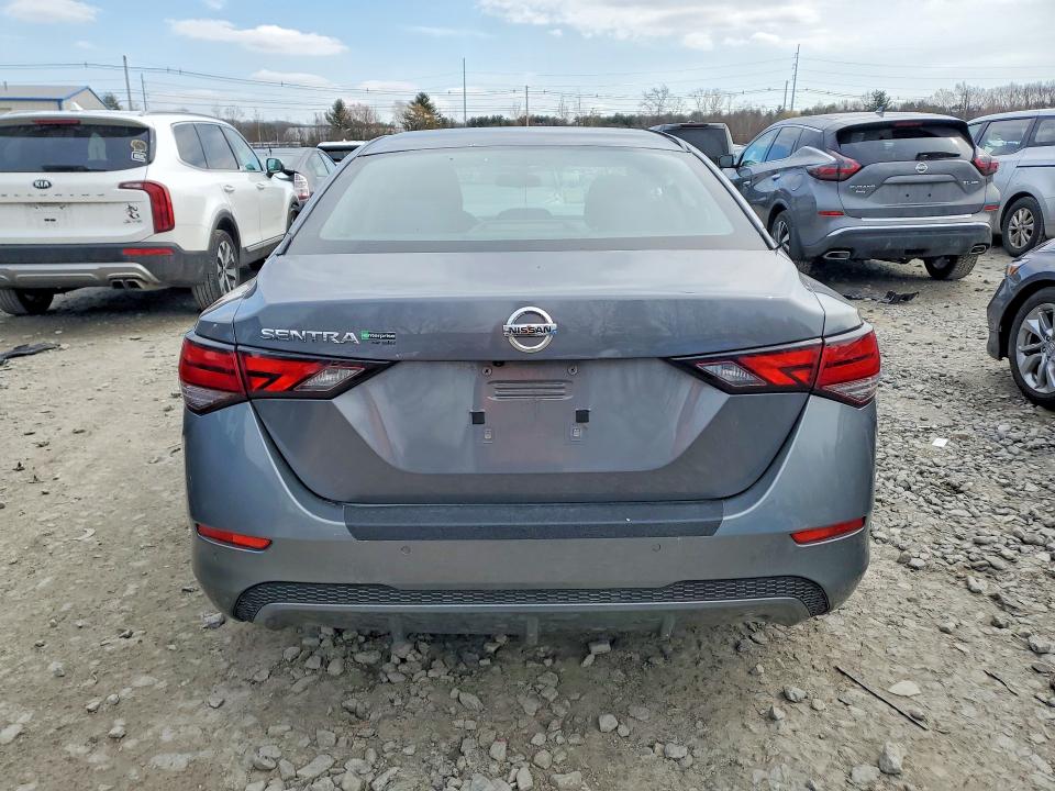 2021 Nissan Sentra VIN 3N1AB8BV8MY209510 COPART salvage auction — FRONT END, Ma - Cert Of Title-Salvage, sold $675 on 2026-07-03 (photo 6)