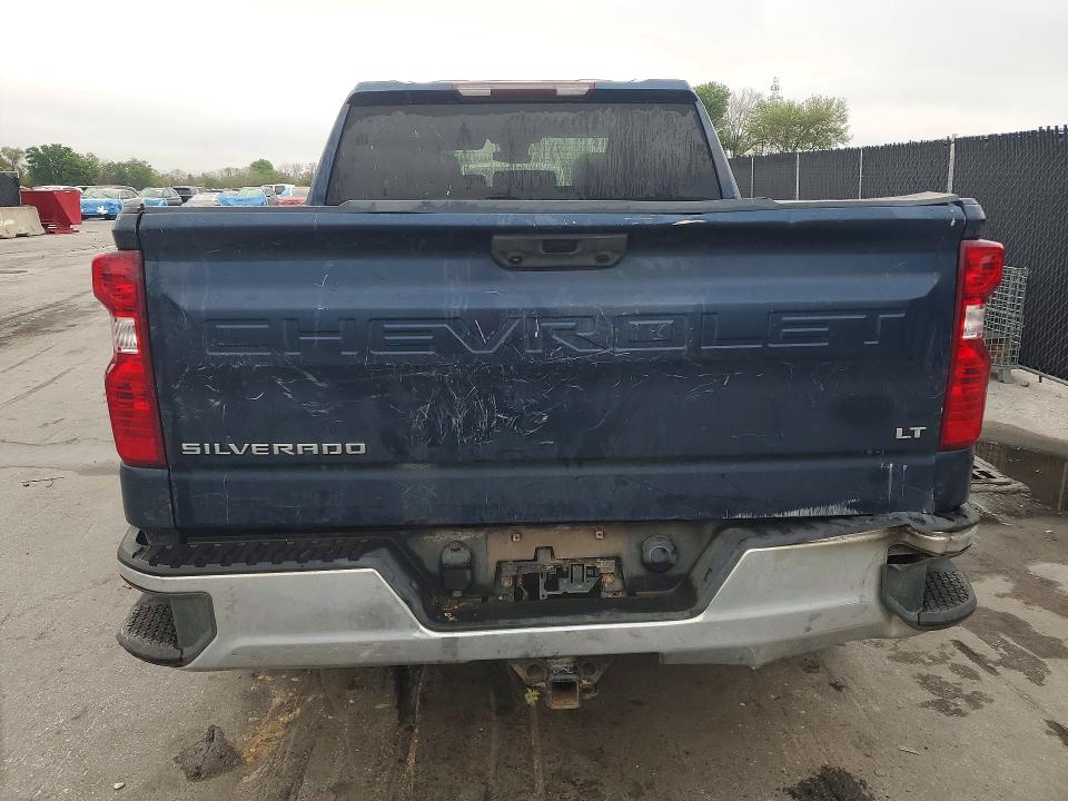2022 Chevrolet Silverado VIN 1GCPDKEK6NZ558883 COPART salvage auction — FRONT END, Fl - Certificate Of Title, sold $11,700 on 2026-07-02 (photo 6)
