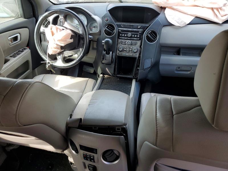 2013 Honda Pilot VIN 5FNYF3H50DB037074 COPART salvage auction — FRONT END, CA - SALVAGE CERTIFICATE, sold $700 on 2026-07-02 (photo 8)