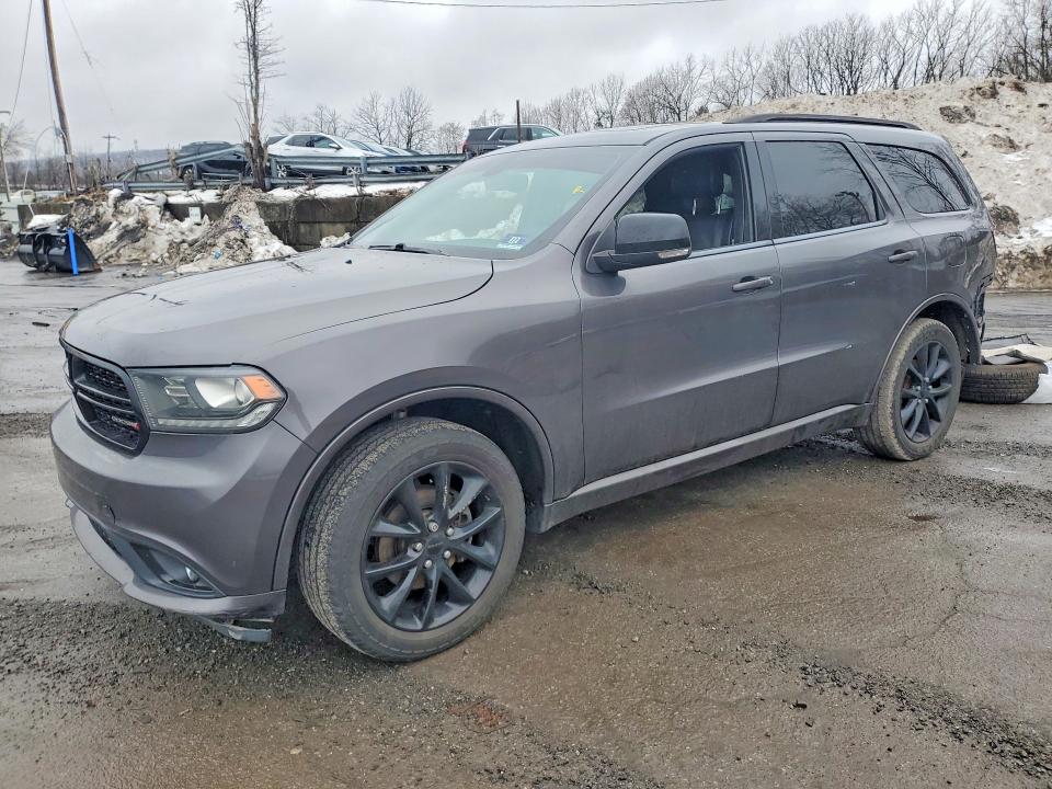 2017 Dodge Durango VIN 1C4RDJDG6HC639356 COPART salvage auction — REAR END, Ny - Mv-907A Salvage Certificate (P), sold $4,100 on 2026-07-02 (photo 1)