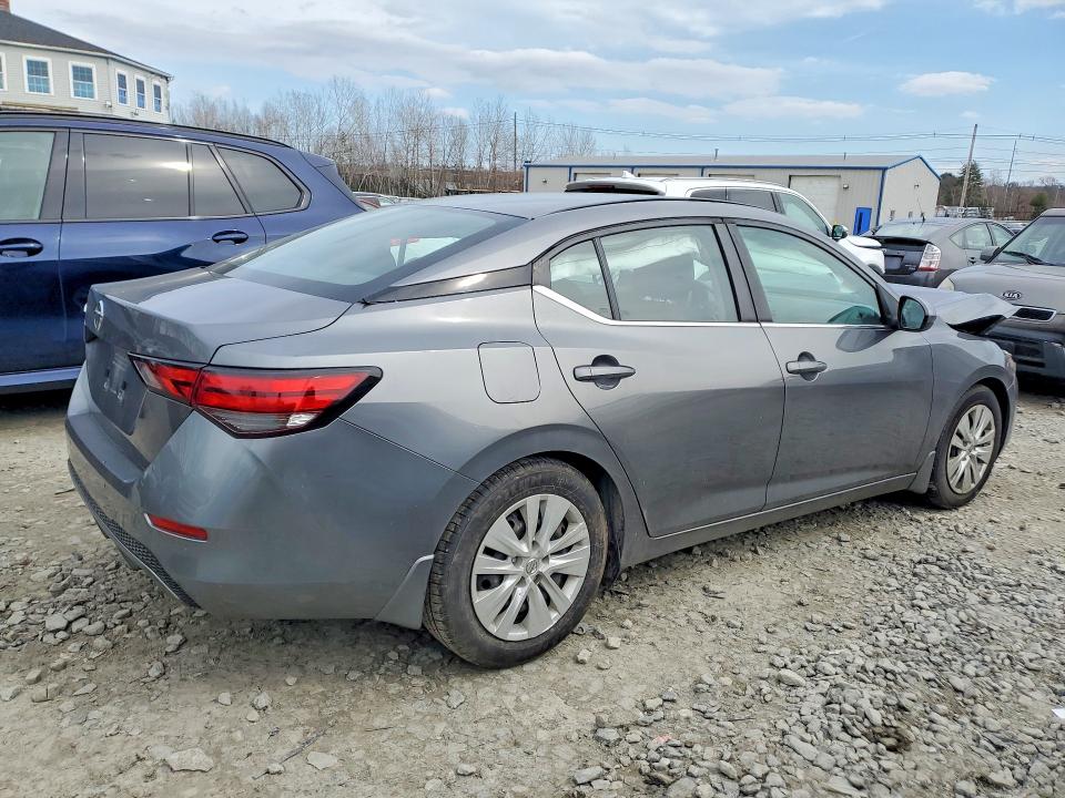 2021 Nissan Sentra VIN 3N1AB8BV8MY209510 COPART salvage auction — FRONT END, Ma - Cert Of Title-Salvage, sold $675 on 2026-07-03 (photo 3)