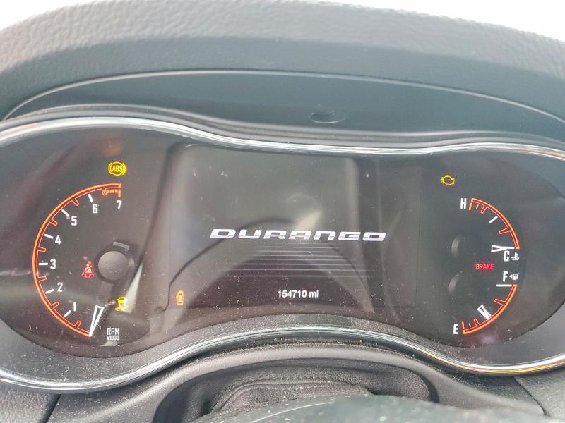 2017 Dodge Durango VIN 1C4RDJDG6HC639356 COPART salvage auction — REAR END, Ny - Mv-907A Salvage Certificate (P), sold $4,100 on 2026-07-02 (photo 9)