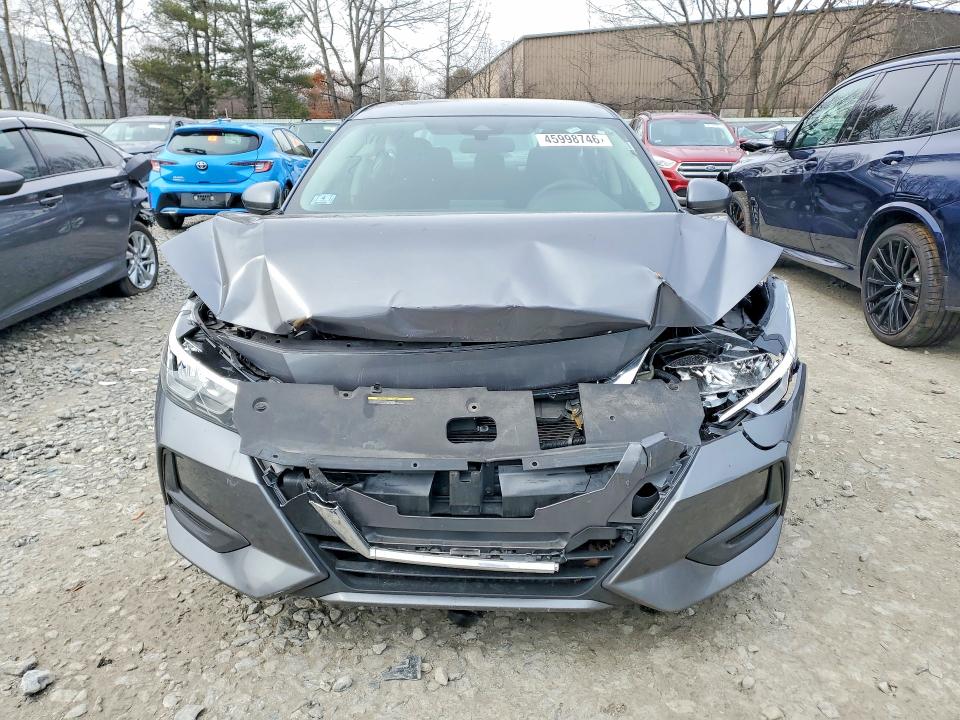 2021 Nissan Sentra VIN 3N1AB8BV8MY209510 COPART salvage auction — FRONT END, Ma - Cert Of Title-Salvage, sold $675 on 2026-07-03 (photo 5)