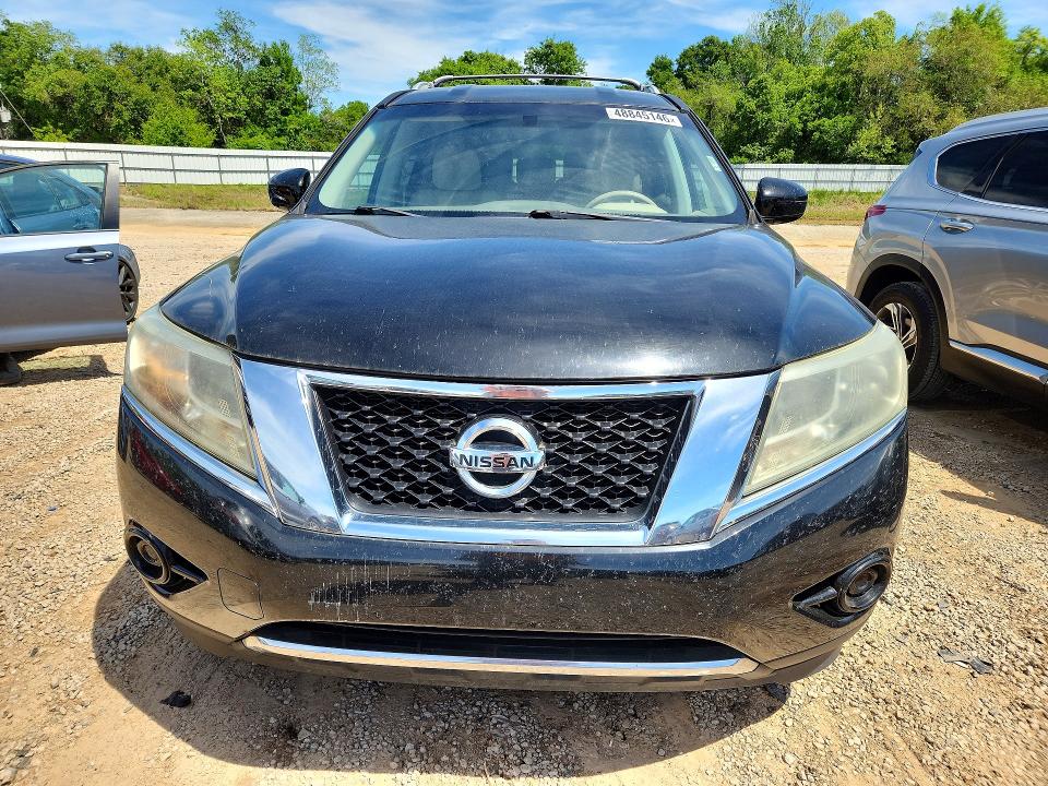 2014 Nissan Pathfinder VIN 5N1AR2MN6EC687465 COPART salvage auction — NORMAL WEAR, AL - CERTIFICATE OF TITLE, sold $400 on 2026-07-02 (photo 5)