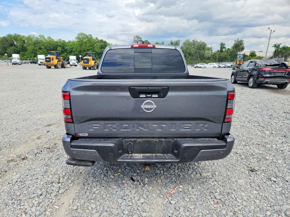 2025 Nissan Frontier VIN 1N6ED1EJ1SN653599 COPART salvage auction — ALL OVER, Ga - Cert Of Title-Salvage, sold $4,150 on 2026-07-03 (photo 6)