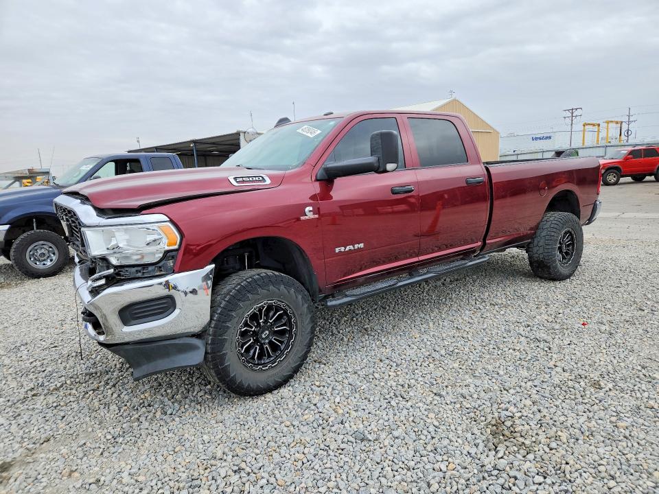 2020 Ram 2500 VIN 3C6UR5HL6LG206157 COPART salvage auction — FRONT END, Wy - Dis/Dlr/Exp Only Salvage Title, sold $11,100 on 2026-07-04 (photo 1)