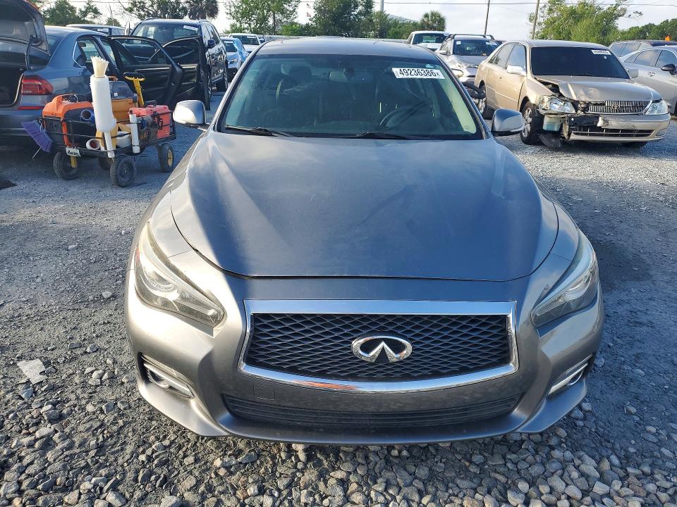 2017 Infiniti Q50 VIN JN1EV7AR3HM830699 COPART salvage auction — MINOR DENT/SCRATCHES, Fl - Cert Of Title-Rebuilt, sold $2,900 on 2026-07-03 (photo 5)