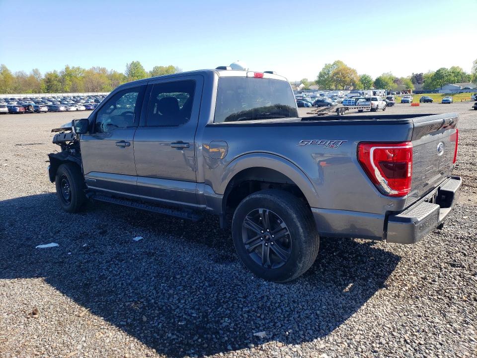 2023 Ford F-150 VIN 1FTFW1ED6PFC74417 COPART salvage auction — FRONT END, Nj - Cert Of Title W/Salvage Histor (P), sold $5,300 on 2026-07-02 (photo 2)