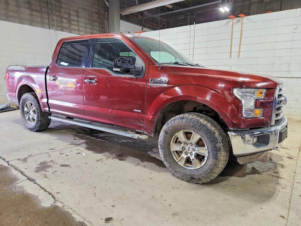 2016 Ford F-150 VIN 1FTEW1EP6GKF11839 COPART salvage auction — FRONT END, Va - Certificate Of Title, sold $4,350 on 2026-07-02 (photo 4)