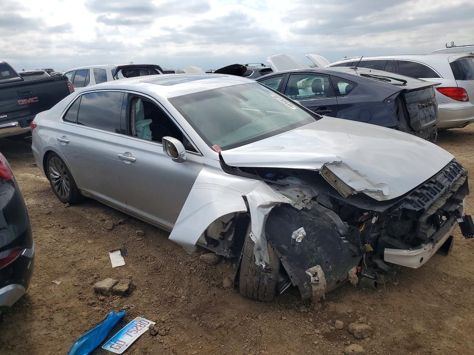 2017 Genesis G90 VIN KMHG34JA1HU033027 COPART salvage auction — FRONT END, Il - Salvage Certificate, sold $975 on 2026-07-02 (photo 4)