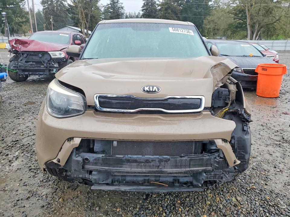 2015 Kia Soul VIN KNDJP3A53F7209924 COPART salvage auction — FRONT END, Wa - Bill Of Sale, sold $350 on 2026-07-02 (photo 5)