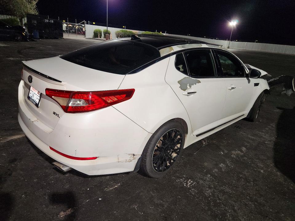 2013 Kia Optima VIN 5XXGR4A65DG168915 COPART salvage auction — FRONT END, NV - SALVAGE TITLE, sold $125 on 2026-07-02 (photo 3)