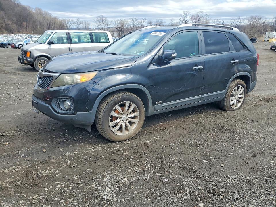 2011 Kia Sorento VIN 5XYKTDA2XBG141257 COPART salvage auction — FRONT END, Ny - Certificate Of Title, sold $775 on 2026-07-02 (photo 1)