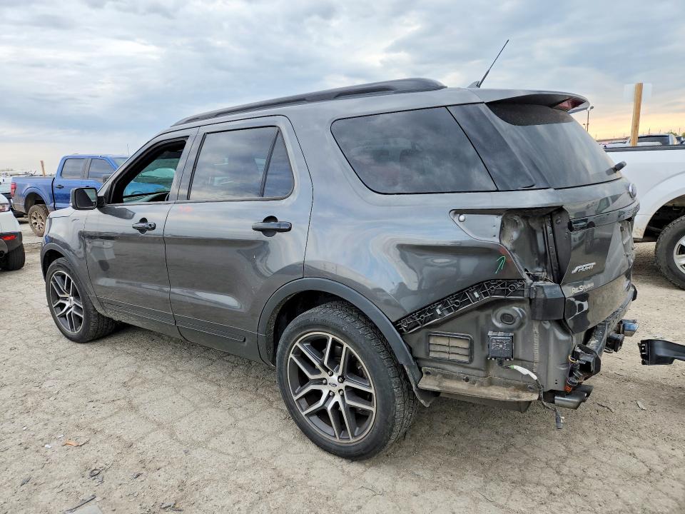 2018 Ford Explorer VIN 1FM5K8GT4JGA48751 COPART salvage auction — REAR END, In - Cert Of Title-Salvage Title, sold $5,550 on 2026-07-03 (photo 2)