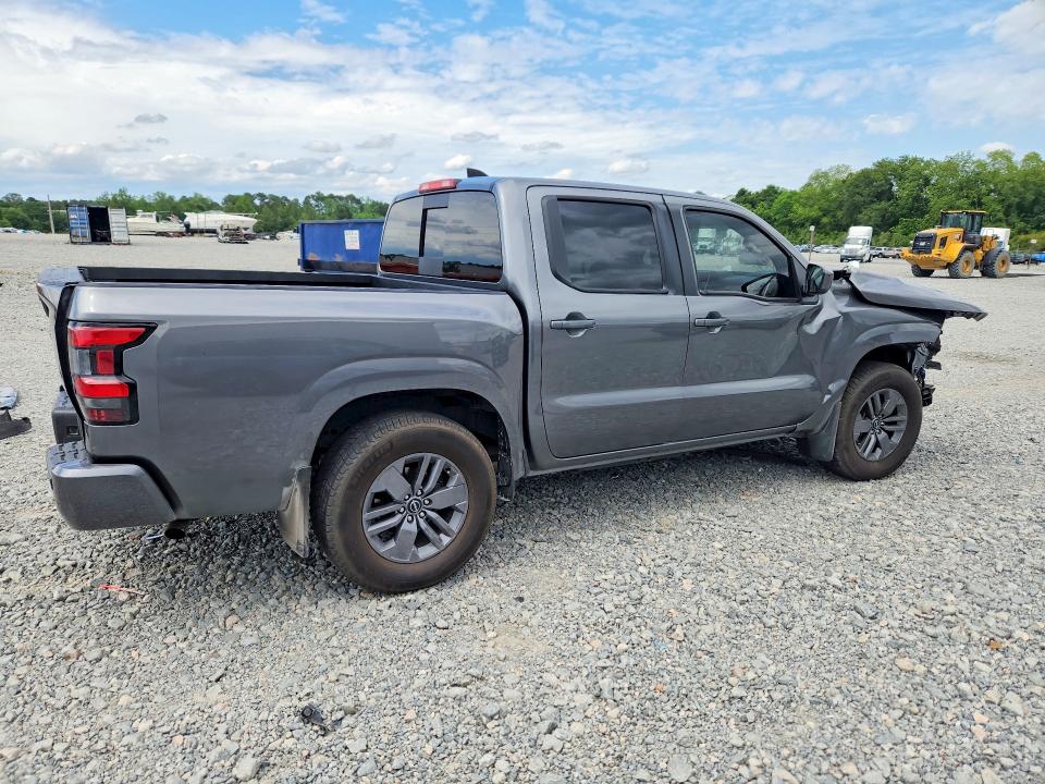2025 Nissan Frontier VIN 1N6ED1EJ1SN653599 COPART salvage auction — ALL OVER, Ga - Cert Of Title-Salvage, sold $4,150 on 2026-07-03 (photo 3)
