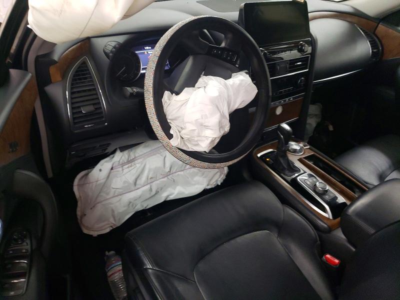 2022 Nissan Armada VIN JN8AY2BD6N9675707 COPART salvage auction — FRONT END, Tn - Salvage Certificate, sold $3,000 on 2026-07-03 (photo 8)