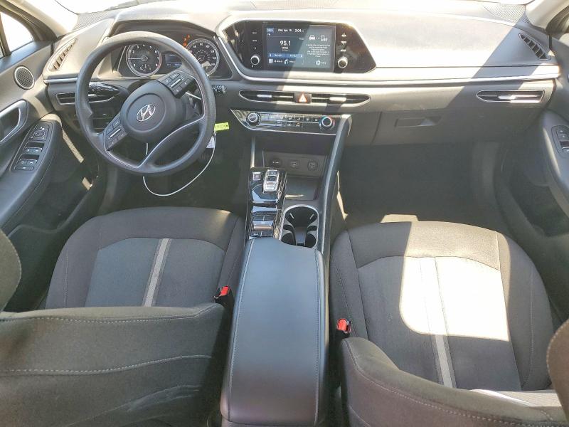 2020 Hyundai Sonata VIN 5NPEG4JA3LH057140 COPART salvage auction — FRONT END, Ca - Salvage Certificate, sold $2,300 on 2026-07-03 (photo 8)