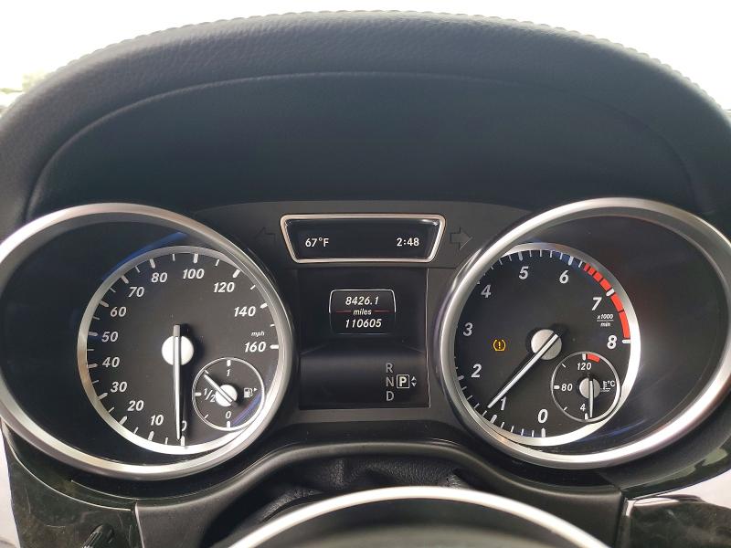 2015 Mercedes-benz Gl-klasse VIN 4JGDF6EE1FA476067 COPART salvage auction — FRONT END, IL - SALVAGE CERTIFICATE, sold $4,150 on 2026-07-03 (photo 9)