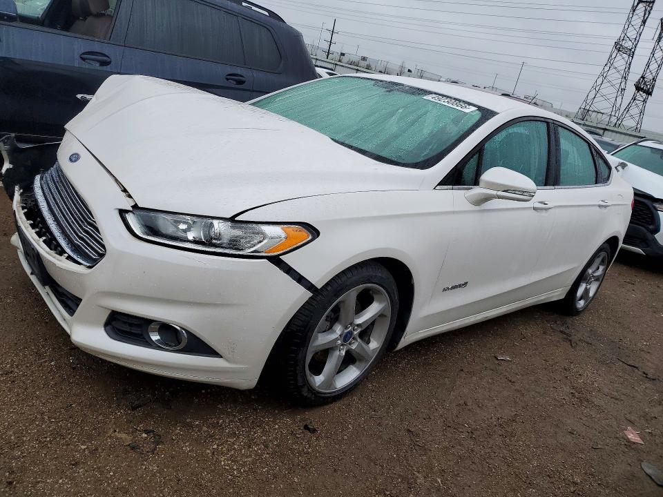2013 Ford Fusion VIN 3FA6P0LU2DR322316 COPART salvage auction — FRONT END, Il - Salvage Certificate, sold $550 on 2026-07-02 (photo 1)