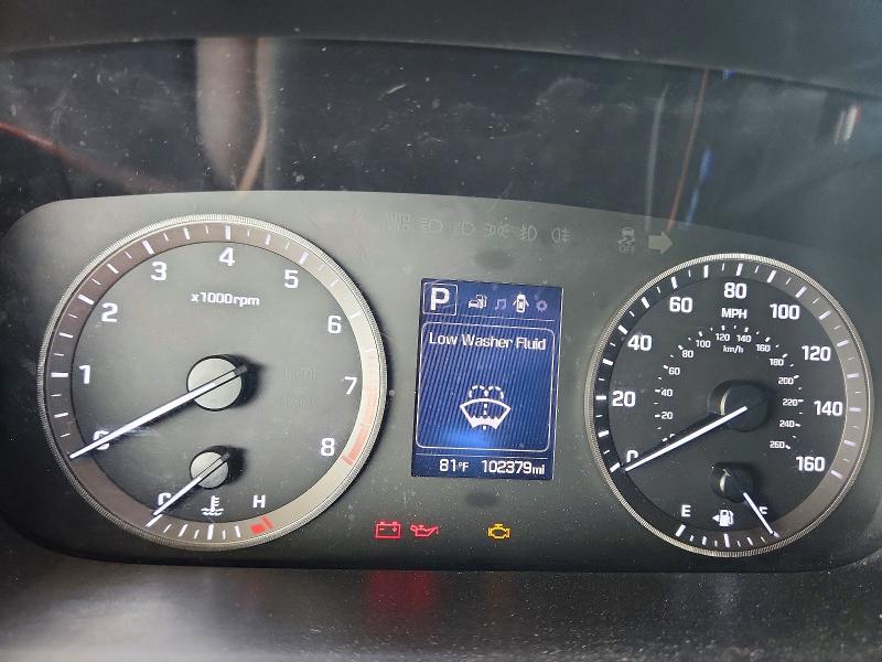2016 Hyundai Sonata VIN 5NPE24AF5GH394814 COPART salvage auction — FRONT END, Fl - Certificate Of Title, sold $1,450 on 2026-07-03 (photo 9)