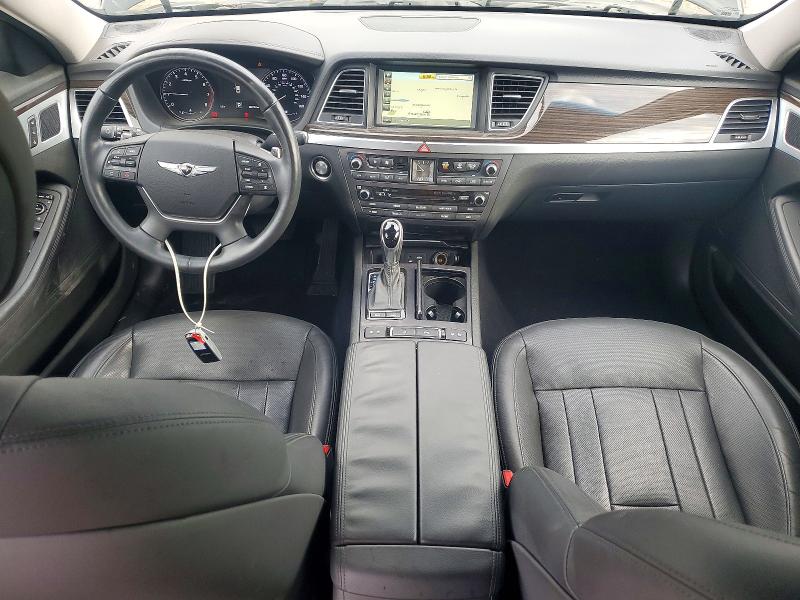 2017 Genesis G80 VIN KMHGN4JE9HU210145 COPART salvage auction — FRONT END, Il - Salvage Certificate, sold $3,250 on 2026-07-02 (photo 8)