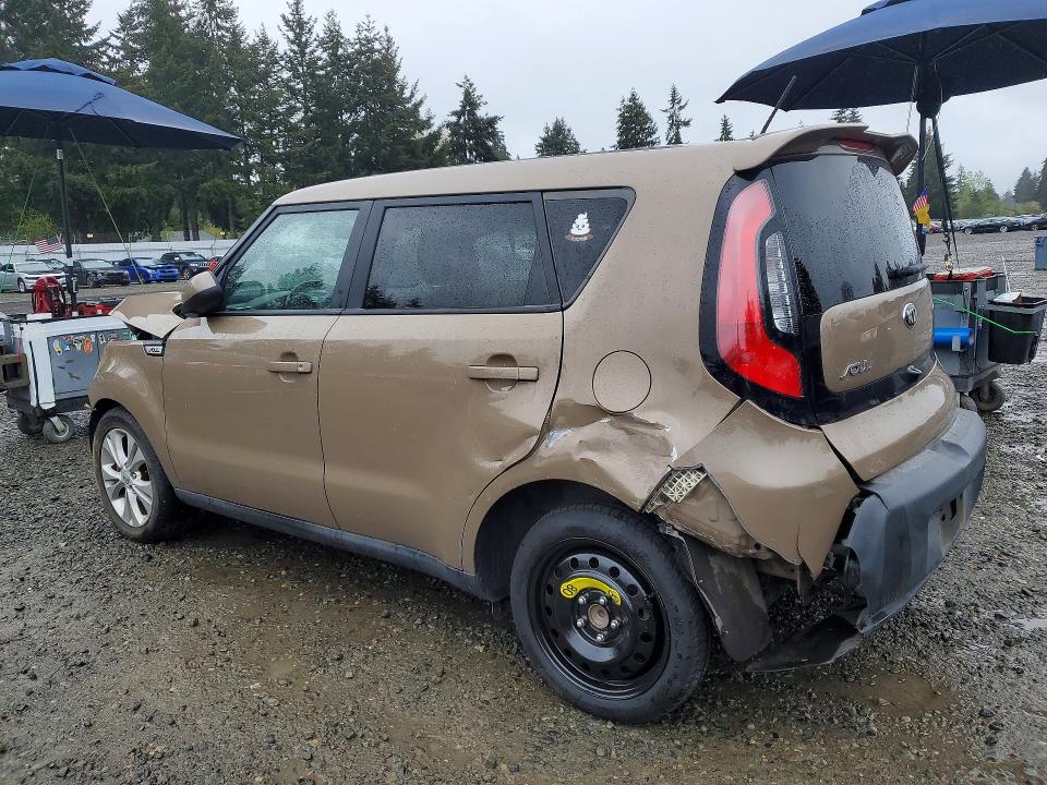 2015 Kia Soul VIN KNDJP3A53F7209924 COPART salvage auction — FRONT END, Wa - Bill Of Sale, sold $350 on 2026-07-02 (photo 2)