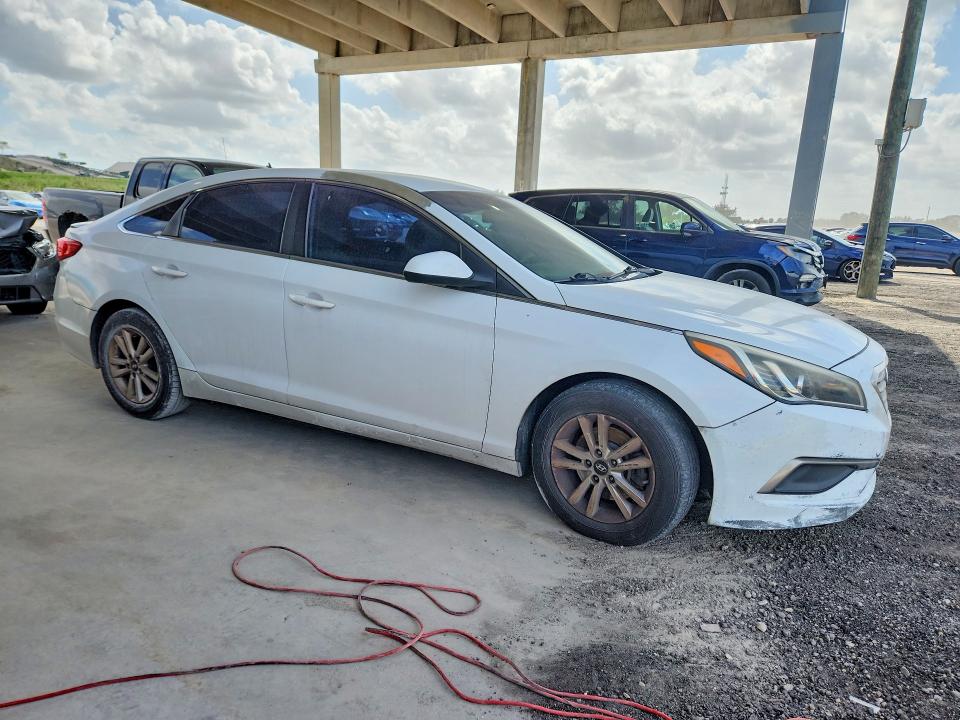 2016 Hyundai Sonata VIN 5NPE24AF5GH394814 COPART salvage auction — FRONT END, Fl - Certificate Of Title, sold $1,450 on 2026-07-03 (photo 4)